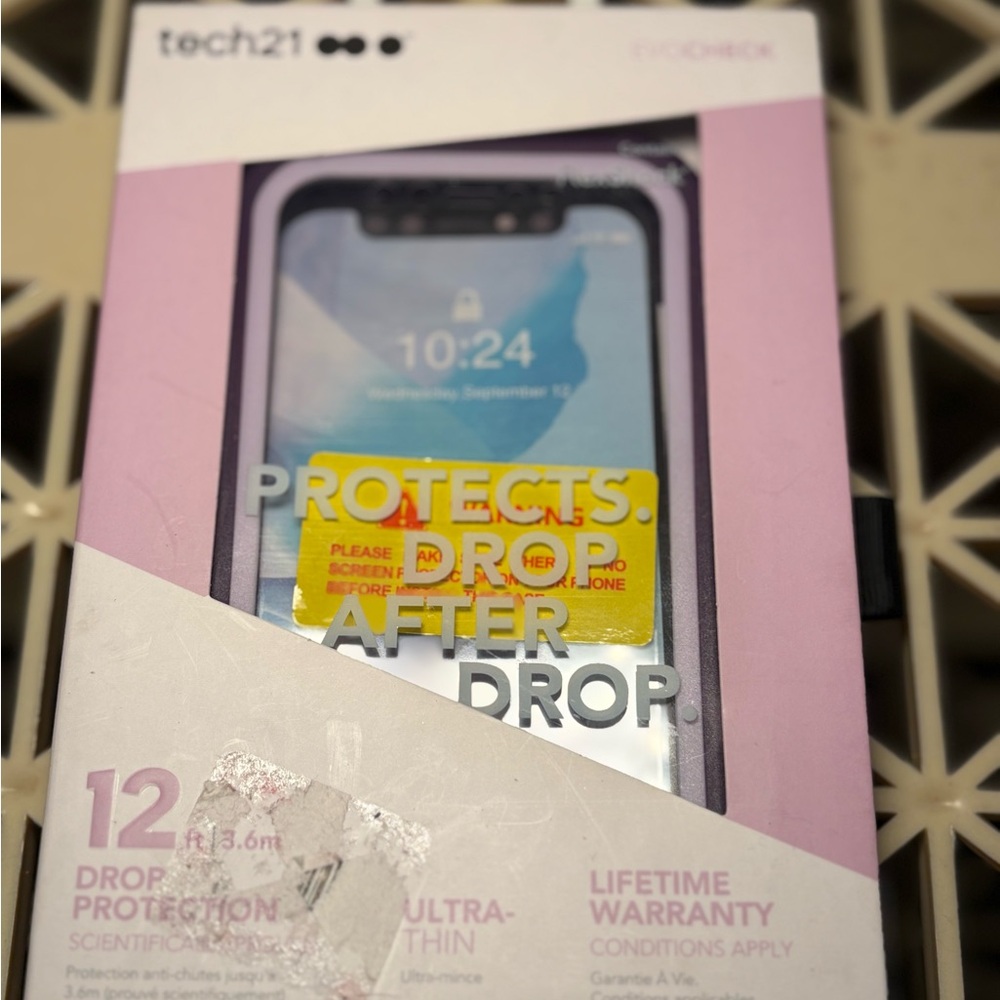 Galaxy S9 phone case-Tech21-Lavender-NIB!
